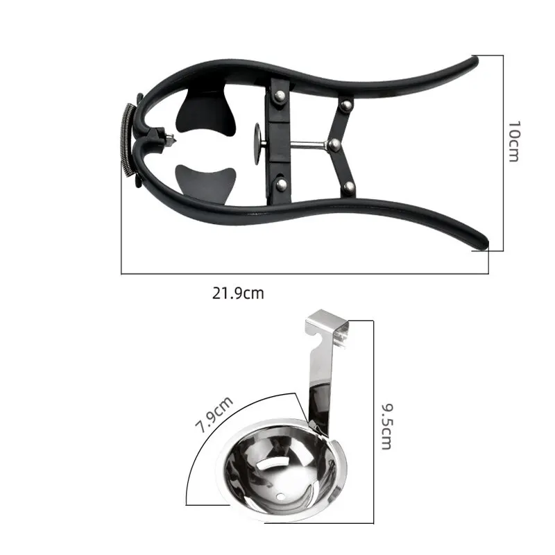Manual Egg Tools Stainless Steel Egg Opener Scissors Eggshell Cracker Topper Eggs Opener Separator