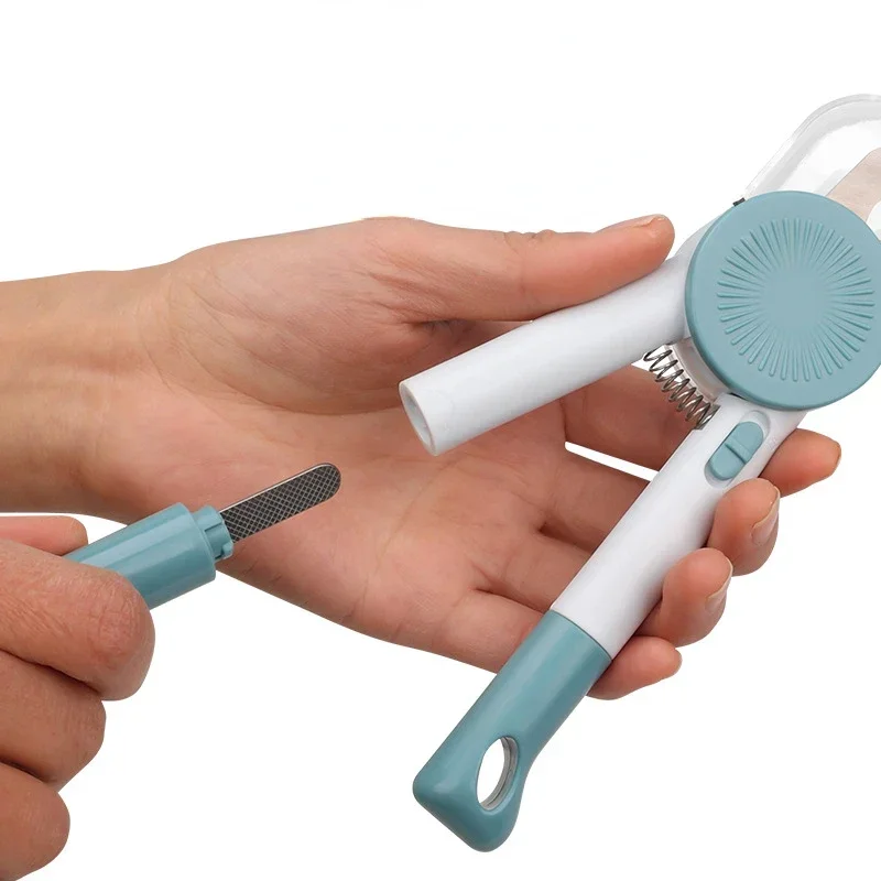 Pet Nail Clippers Cat Claw Trimmer With LED Light Cat Grooming Nail Cutting Anti Scratch Bite Clipper For Pet Claws Dog Supplies
