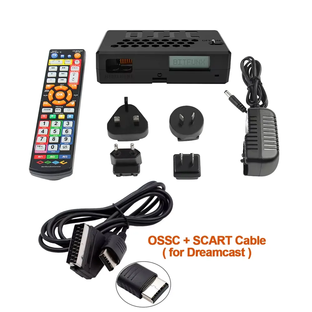 OSSC アップスケーラー HDMI ™ レトロゲームコンソール用コンバーター
