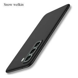 Ultra Thin TPU Soft Silicone Back Phone Cover Case - Clear and Flexible Protection for Hot 50ProPlus4GX6880 (Black)
