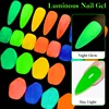 7ml Fluorescent Glow In Dark Gel Nail Polish Neon Luminous Gel Polish Summer Nails Semi Permanent Soak Off Nail Art UV Varnish 6
