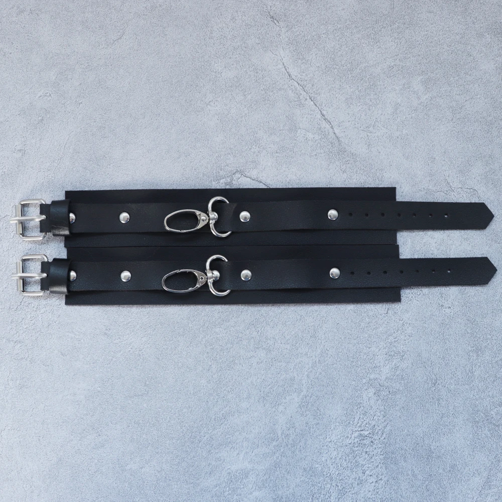 Sexede justerbare læderhåndjern til sexlegetøj til kvinder, par, hængespænde, BDSM bondage-begrænsninger, eksotiske tilbehør, bondageudstyr_voghion.com