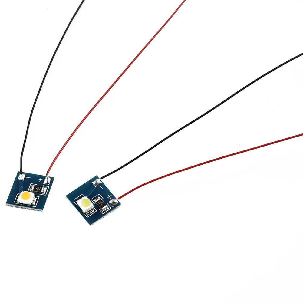 Oo Ho 12V Leds Parts Warm/Cool White 20Ma 5Pcs Accessori Edificio Per Hornby Per Lampade Interne Ferroviarie Modello