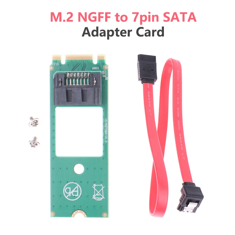 

Высококачественный адаптер M.2 NGFF на 7Pin SATA, SSD-конвертер, адаптер, карта обнаружения NGFF для SATA3 SATA2 SSD SATA протокол