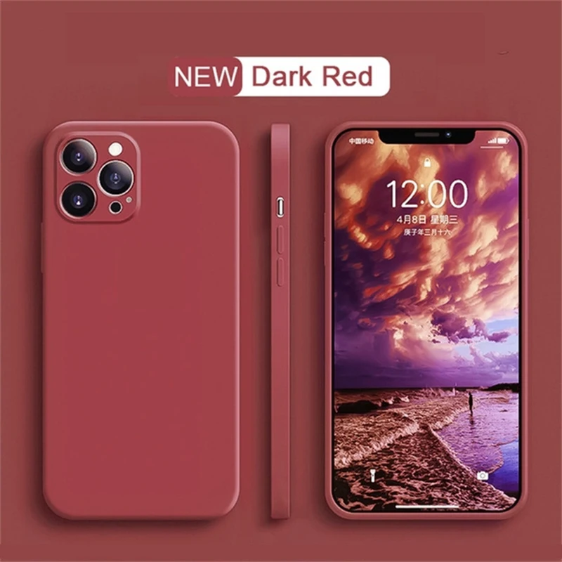 Luxury Liquid Silicone Camera Protection Case - Soft and Elegant Design