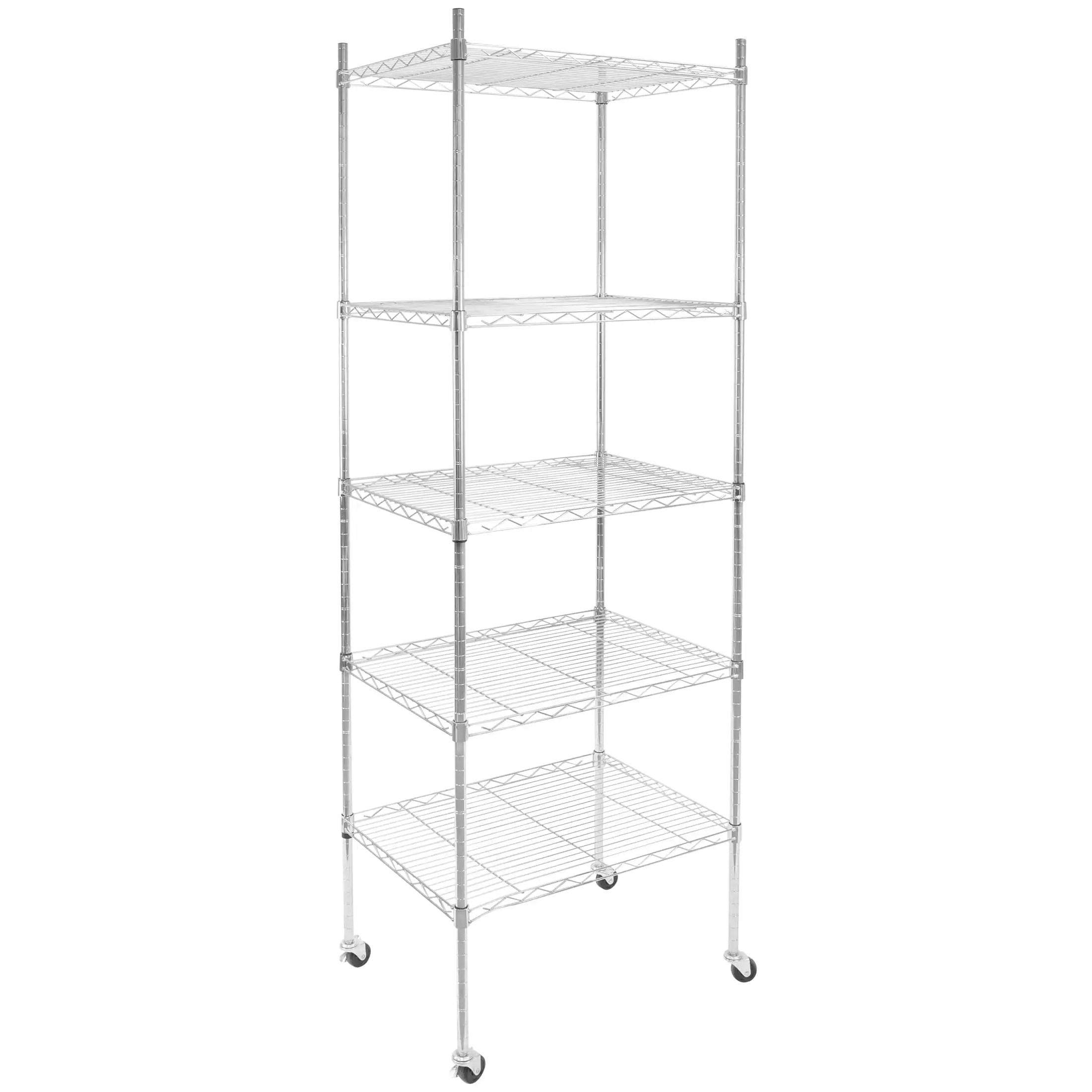 

Регулируемые полки для гаража, нержавеющая сталь, 24x18x74,5 дюйма