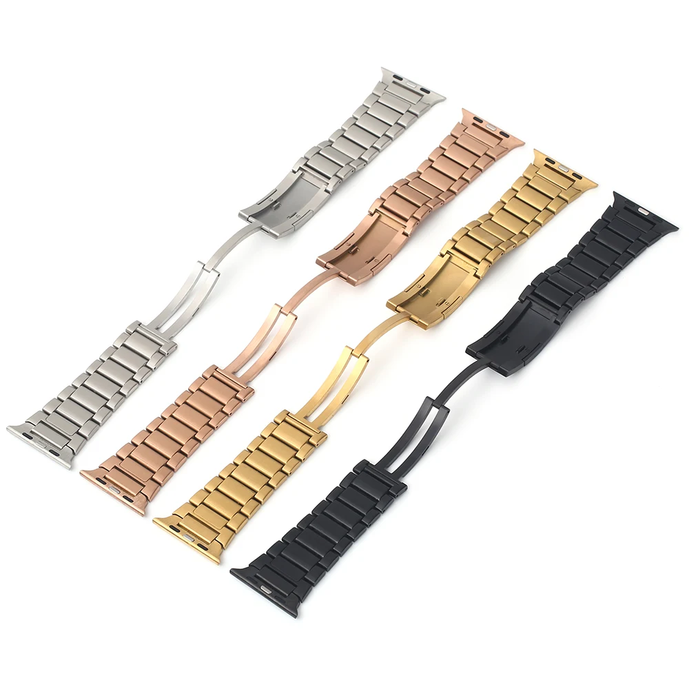 Titanium Stainless Steel Strap For Apple Watch Ultra 2 Series 9SE Metal Bracelet For iWatch Series 8 7 6 5 4 3SE 49mm 41mm 45mm