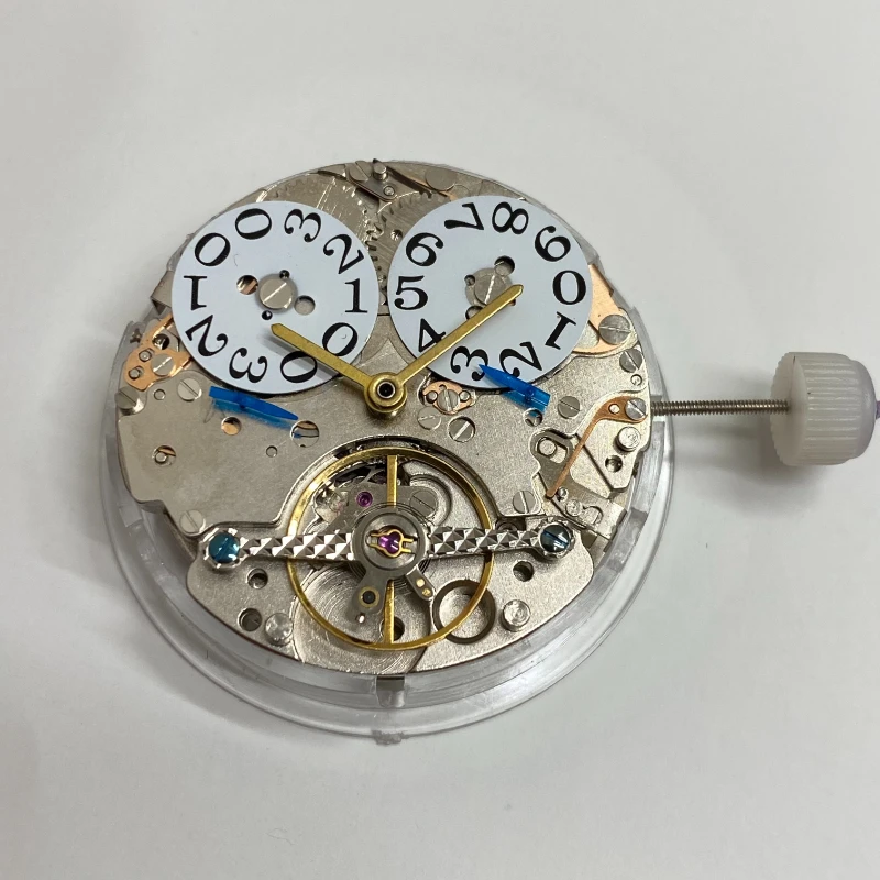 

New Shanghai Multifunctional Automatic Mechanical Movement with Five Needles and 12 Point Calendar Bare Pendulum Wheel