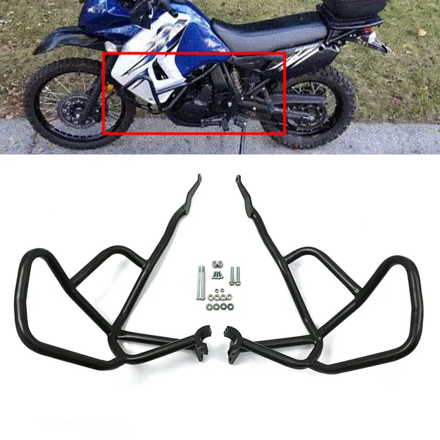 オートバイクラッシュバー 【フランネル】 用のカワサキ KLR 650