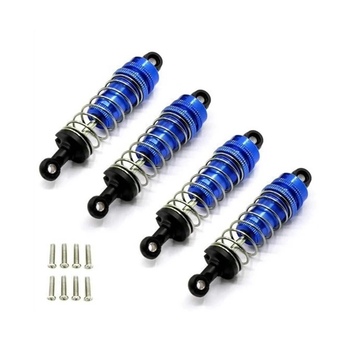 

4Pcs Metal Damper for HBX 16889 16889A 16890 16890A SG1601 SG1602 1/16 RC Car Upgrade Parts Accessories,2