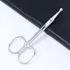 Hot Curved Nail Trimmer Tool Ear Facial Trimmers Stainless Steel Beauty Tool Nose Hair Scissors 3