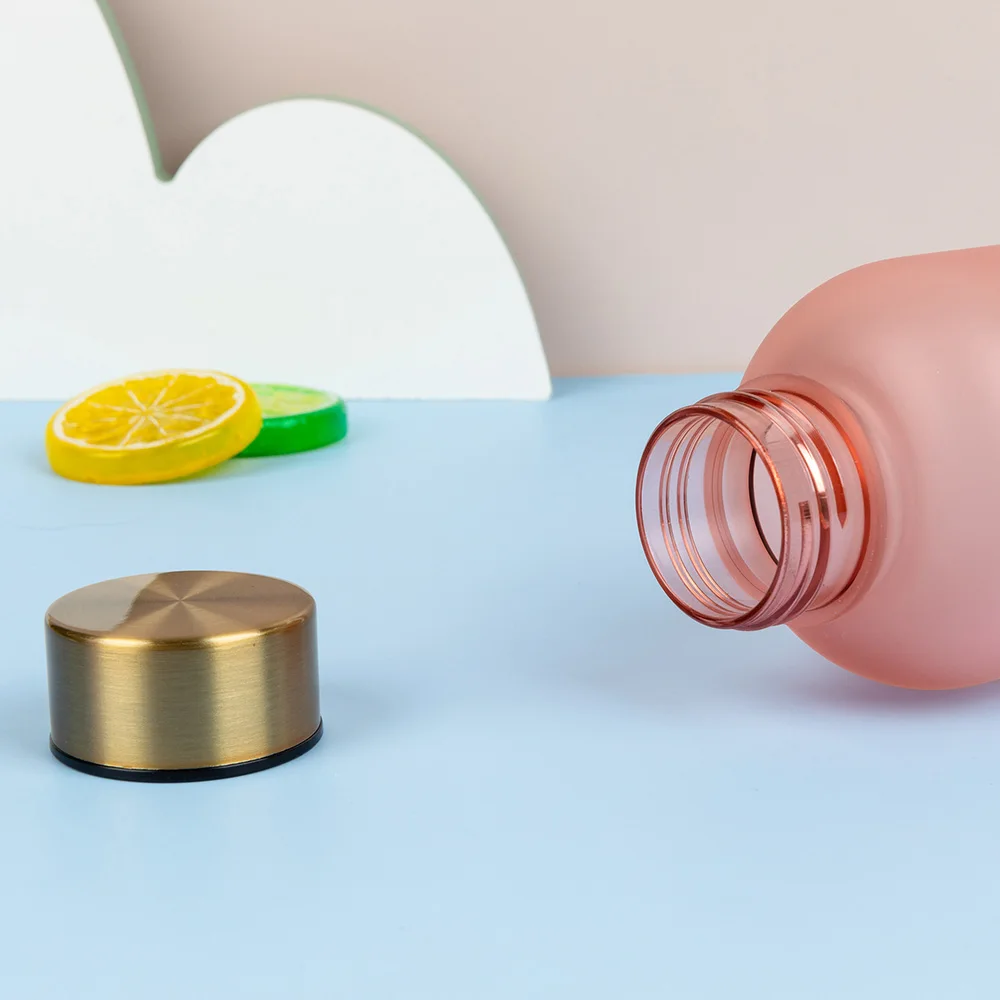 Sports Water Bottle Portable 1000ML with Time Marker Leakproof for Travel Picnic Camping Cycling
