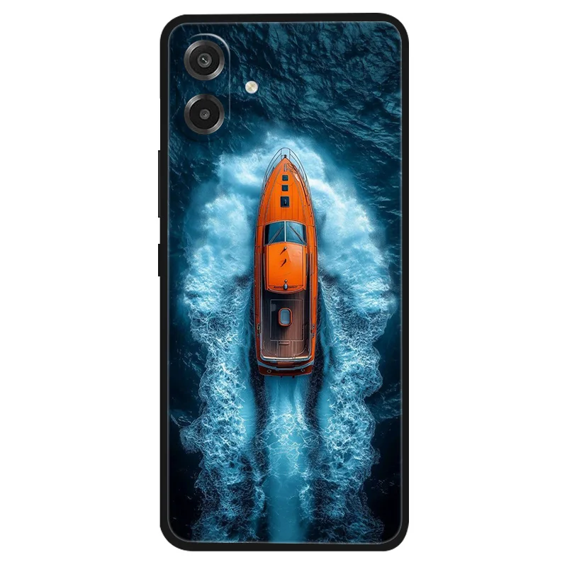 Cute Flower Print Soft Silicone Case - Enhanced Protection Cover