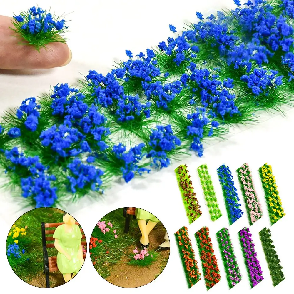 BelleVive - 50 Flores Miniatura De Resina De 7 Mm - Decoración Floral 3D - Ideal Para Casas De Muñecas, Terrarios, Manualidades Y Uñas