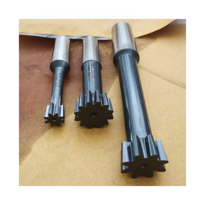 맞춤형 테이퍼 샹크 슬로팅 커터 DP20 DP22 DP24 DP26 DP28, PA20/PA30도, 전체 길이 100mm, M42 재질, A급