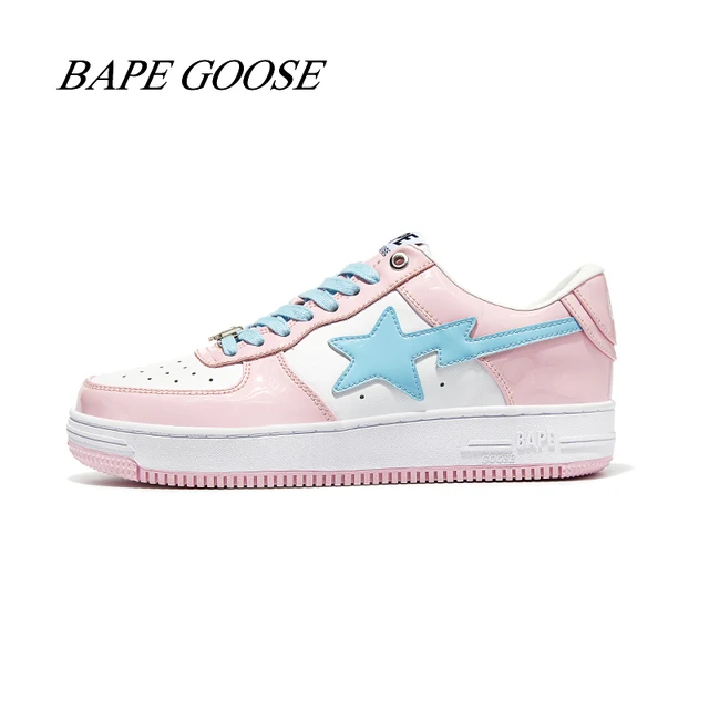 Pink Bape Shoes 1