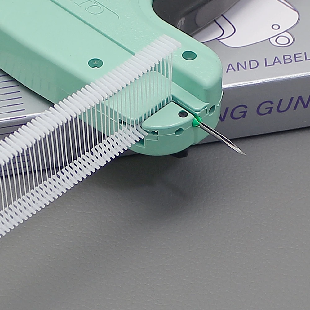Label Gun Clothing Tags Gun Kit 1000 Barbs 5 Needles For Garment Price Label DIY Apparel Tagging
