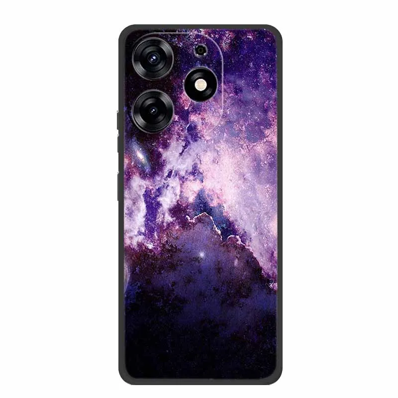 Sleek Black Silicone Soft Phone Case - Durable and Stylish Back Cover Shell