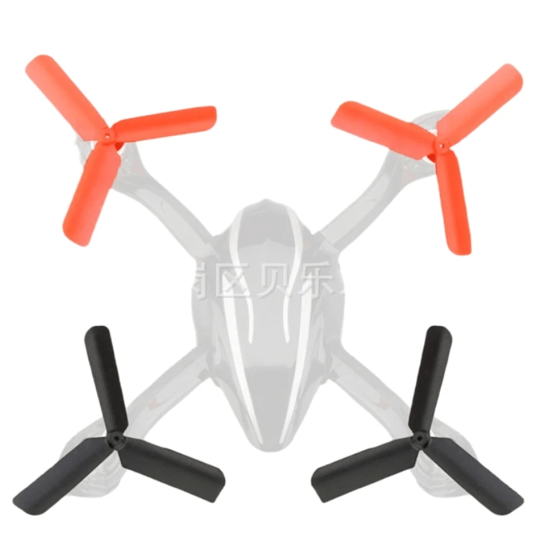 Hélices 3 pales CW/CCW pour Hubsan X4 H107, lot de 4