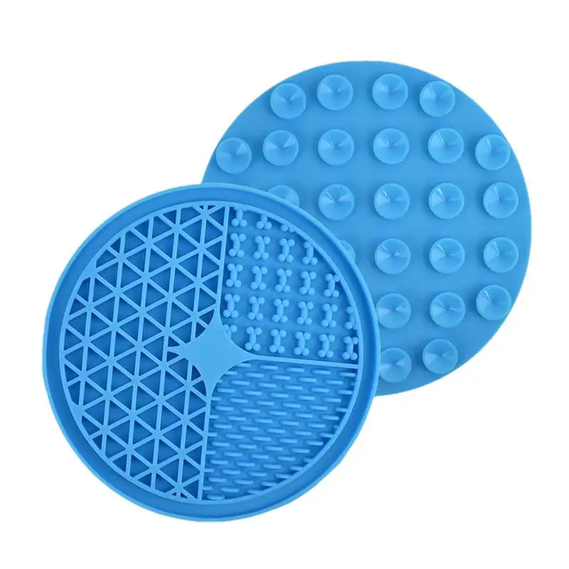 

Food-Grade Dog Lick Mat silicone slow feeding mat with suction cup Non-Slip Dog Licking Mat Slow Feeder and Relaxation Aid