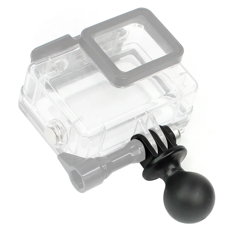 Supporto con Clip Adattatore Testa Sferica per Action Camera
