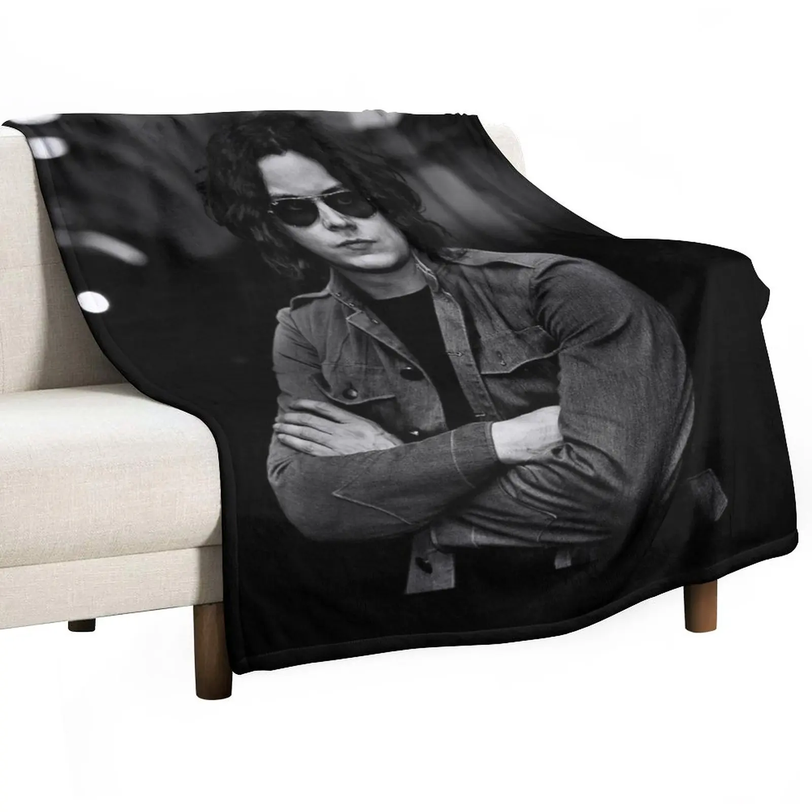 

Jack White Throw Blanket decorative Decorative Beds Blankets