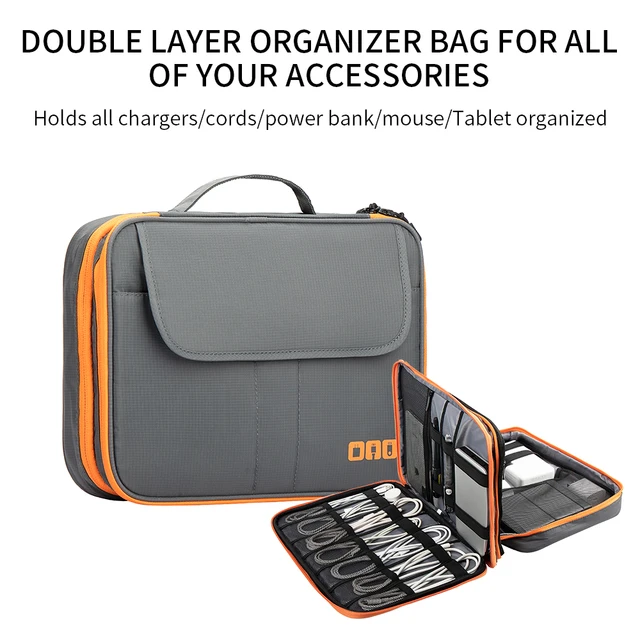 Power Bank Bag For Chargers And Cables Cable Storage Bag Travel