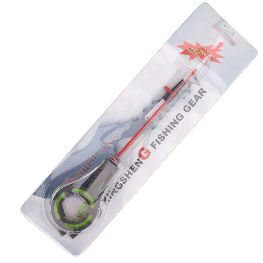 FISH KING Winter Ice Fishing Rod Portable Winter Ice Fishing Pole Spinning Rods for Ice Winter Fishing Tackle