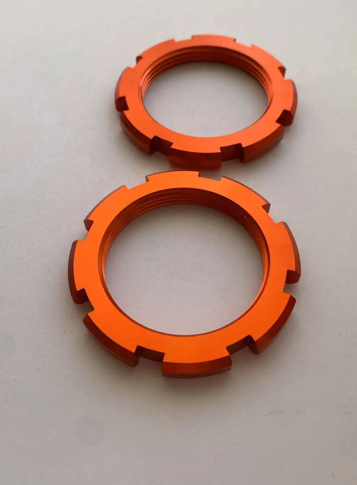 알루미늄 코일 오버 잠금 너트, 크기 M53x2, 튜닝 충격 흡수용 예비 부품, 수리 예산용 코일 오버, 공장 직송, 1 개