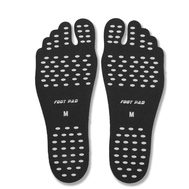 Seaside Beach Shoes Equipped with Anti-skid Shoes Beach Socks Pad Feet Sticker Insoles Flexible Beach Feet