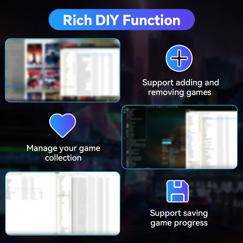 New 2TB Play Zone Game SSD with 20441 Games 3 System in 1 Retro Game Console 80+ Emulators for PS5/PS4/XBOX/XBOX ONE/Switch/PS3 - Image 5