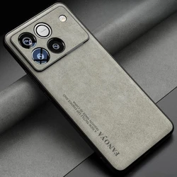 Luxury Suede Anti - Fingerprint Sheepskin Case - Durable & Shockproof Cover for Honor Win (Grey)