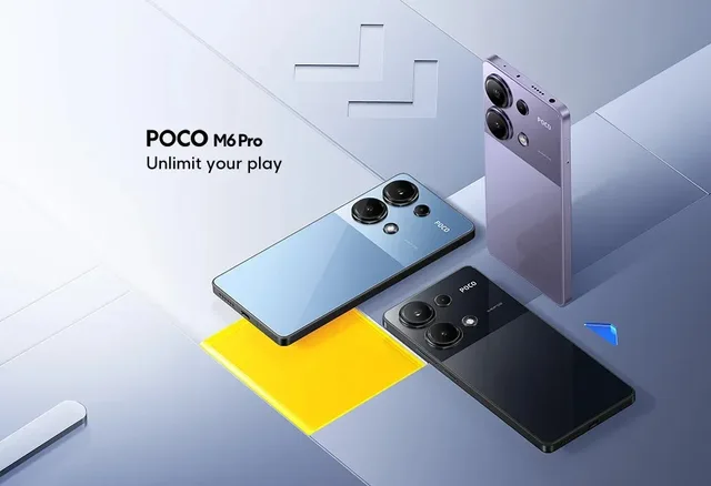POCO M6 シルバー 8GB RAM 256GB ROM