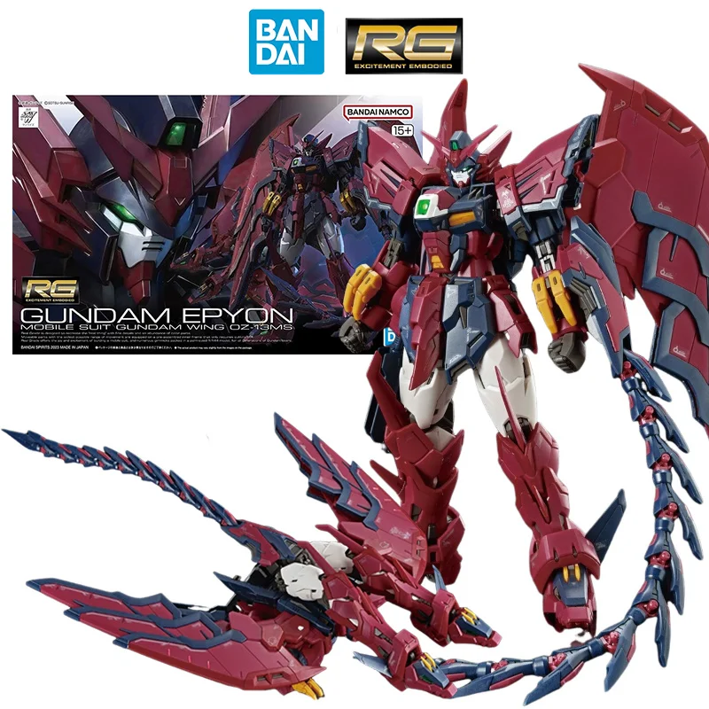 

Bandai RG 38 Gundam Epyon OZ-13MS 1/144 14 см Gundam Wing оригинальная экшн-модель