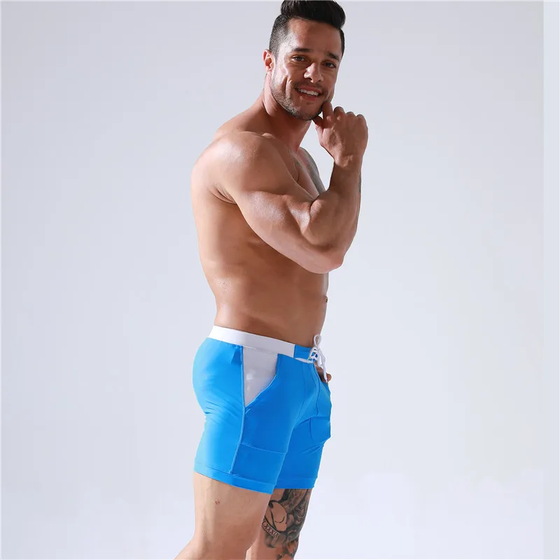 Men Swim Trunks Summer Quick Dry Swimming Surf Board Shorts