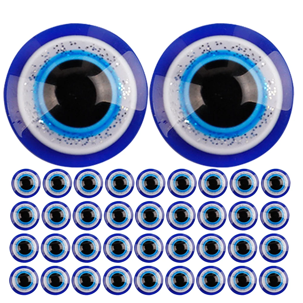 

Evil Eye Beads for Bracelets Devil's Patch Cell Phone Accessories Resin Blue Eyes