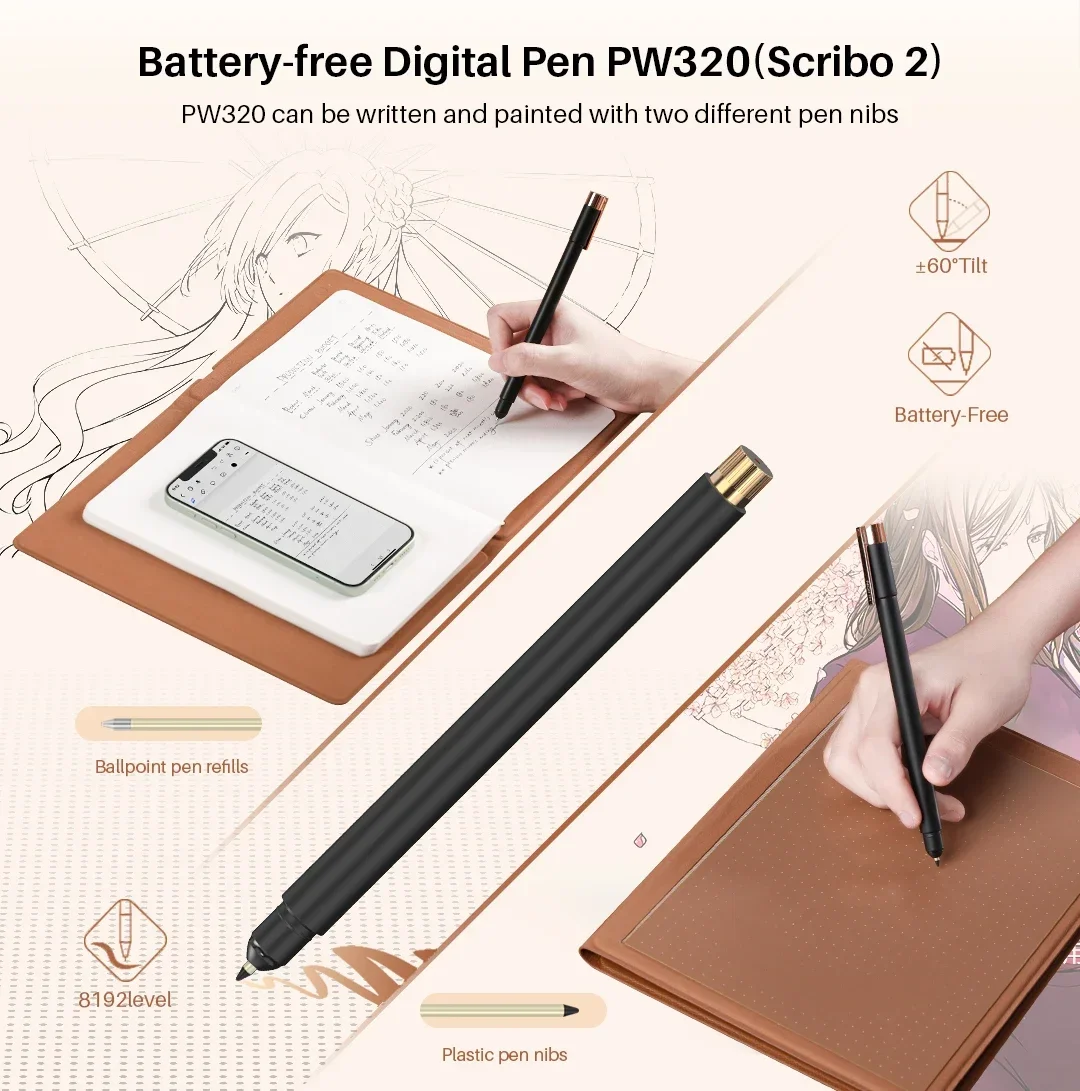 HUION Note X10 美品 Huion Note X10 Smart Electronic Digital Notebook with Pen
