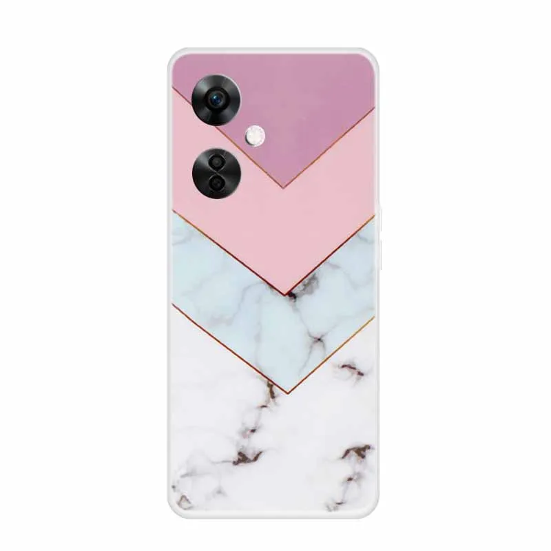 Marble Clear Soft TPU Silicone Phone Cover, Transparent