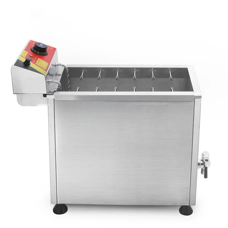 220V/ 110V 25L 12pcs sticks commercial Korean cheese hot dog sticks fryer sausage deep frying machine