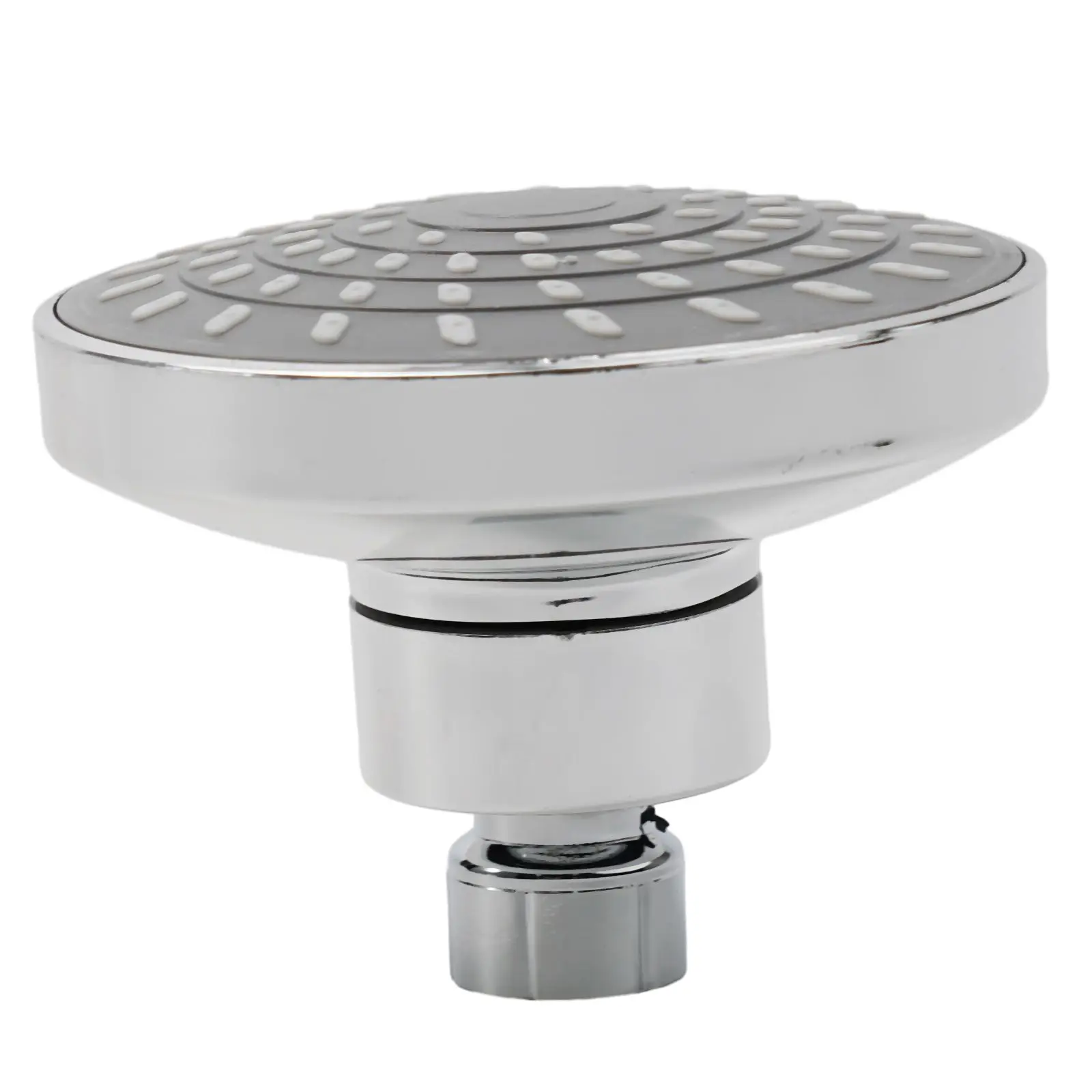 Durable Shower Head Fixtures Flexibility High Pressure Removable Round Adjustable Flow Control Water Flow Limiter