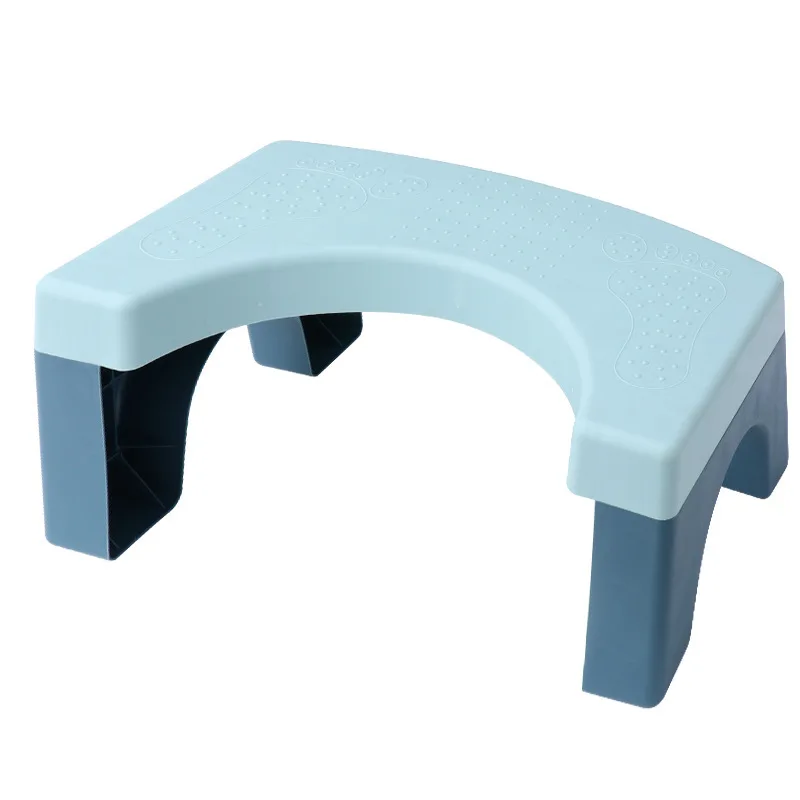 Plastic Step Stool Home Poop Stool Non-slip Toilet Seat Stool Portable Squat Home Adult Constipation Bathroom Step Bathroom Accessories