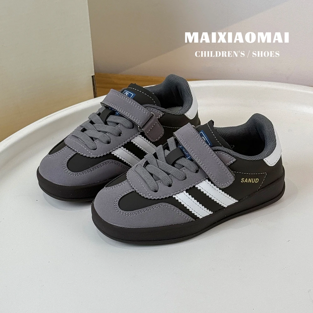 Spring Autumn Kids Casual Shoes Fashion Boys Girls Board Shoes Breathable Little Kids Sports kid school shoes