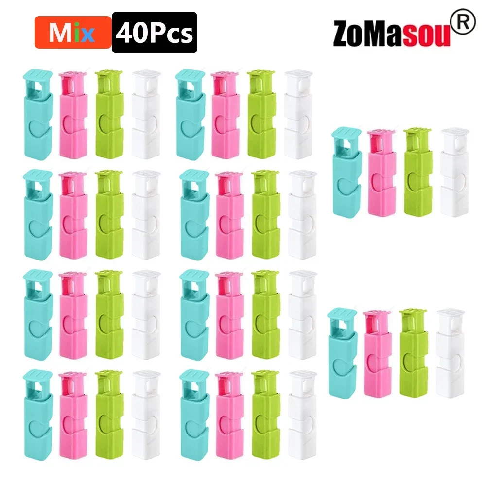 Reusable Food Sealing Clips for Kitchen Organization - 60 Pack