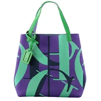 Sac fourre-tout pour femme de la marque CH, grande capacité, multifonctionnel, design tissé à lettres, automne-hiver, nouveau sac à main pour femme 3