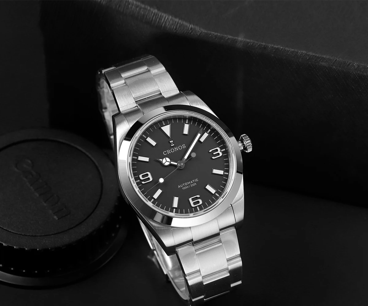 New Cronos EX Diver Mechanical Men Watch 39mm Automatic MIYOTA