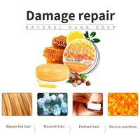 Shampoing au miel naturel, extrait d'essence végétale, shampoing rafraîchissant, poils doux, élimination des pellicules et de l'huile 3
