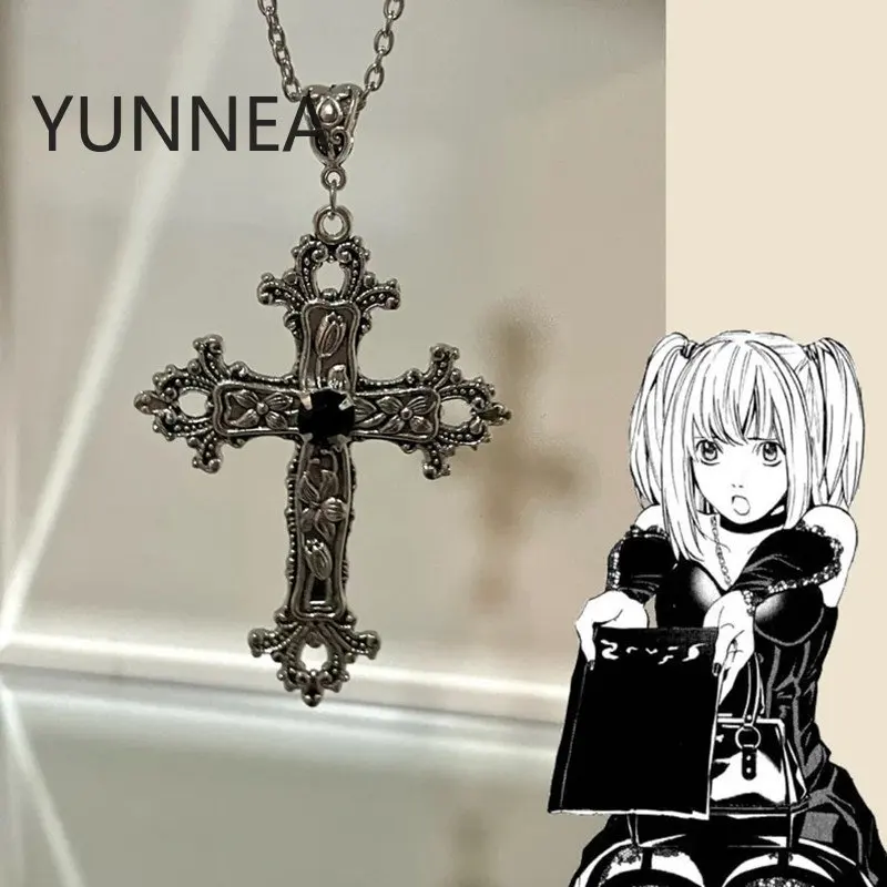 

Ожерелье с кулоном-крестом аниме «Death Note» для женщин и мужчин