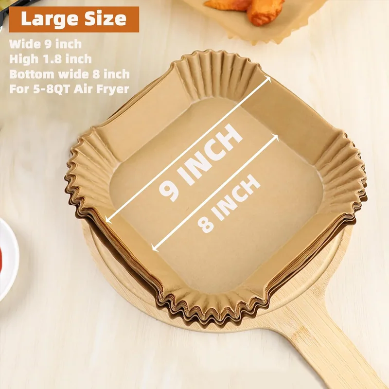 Airfryer-foring, der holder kurven ren