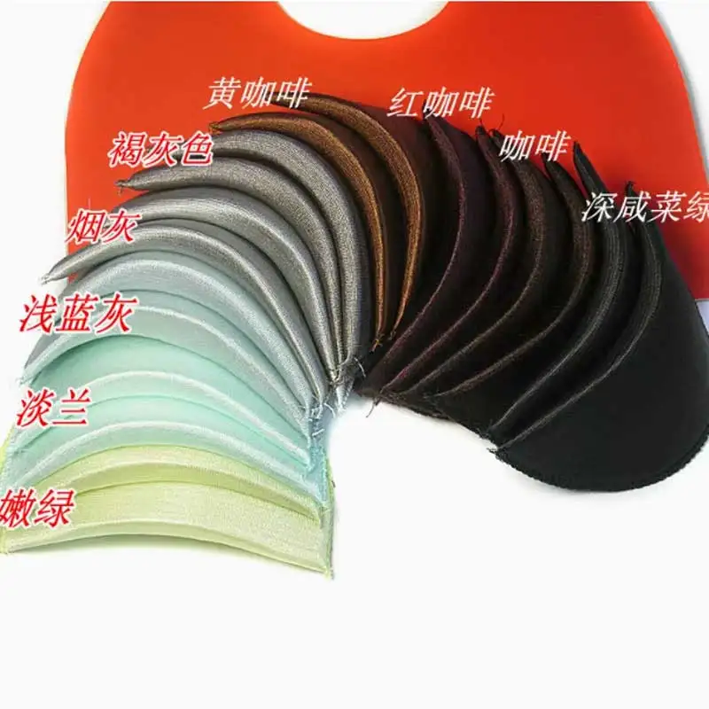 Small Shoulder Pads for Kids and Petite Women Sponge Colorful Fabric Shoulder Pads for T-Shirts, Dresses, Outerwear Accessories