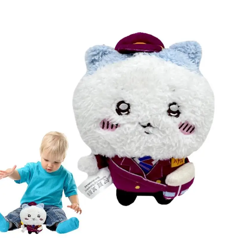 

Мягкая мягкая игрушка Chikawa, мягкая плюшевая подушка для кошки, коллекционная кукла, плюшевые игрушки 18 см, плюшевые игрушки для кошек и собак, пушистые животные, подарки, Декор